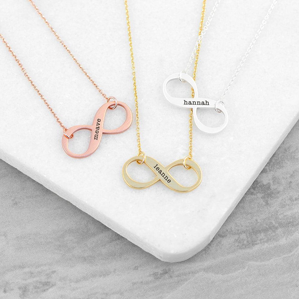 Personalised Infinity Necklace - Lantern Space